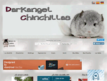 Tablet Screenshot of darkangel-chinchillas.com